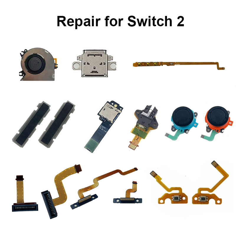 Gaming Kit Accessories Nintendo Switch - قطع غيار بديلة لجهاز سويتش 2: