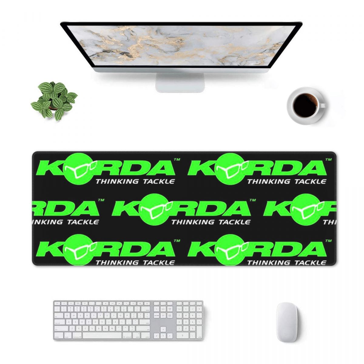 Gaming Accessories Logo - بساط فأرة كبير بشعار كوردا فيشينج،