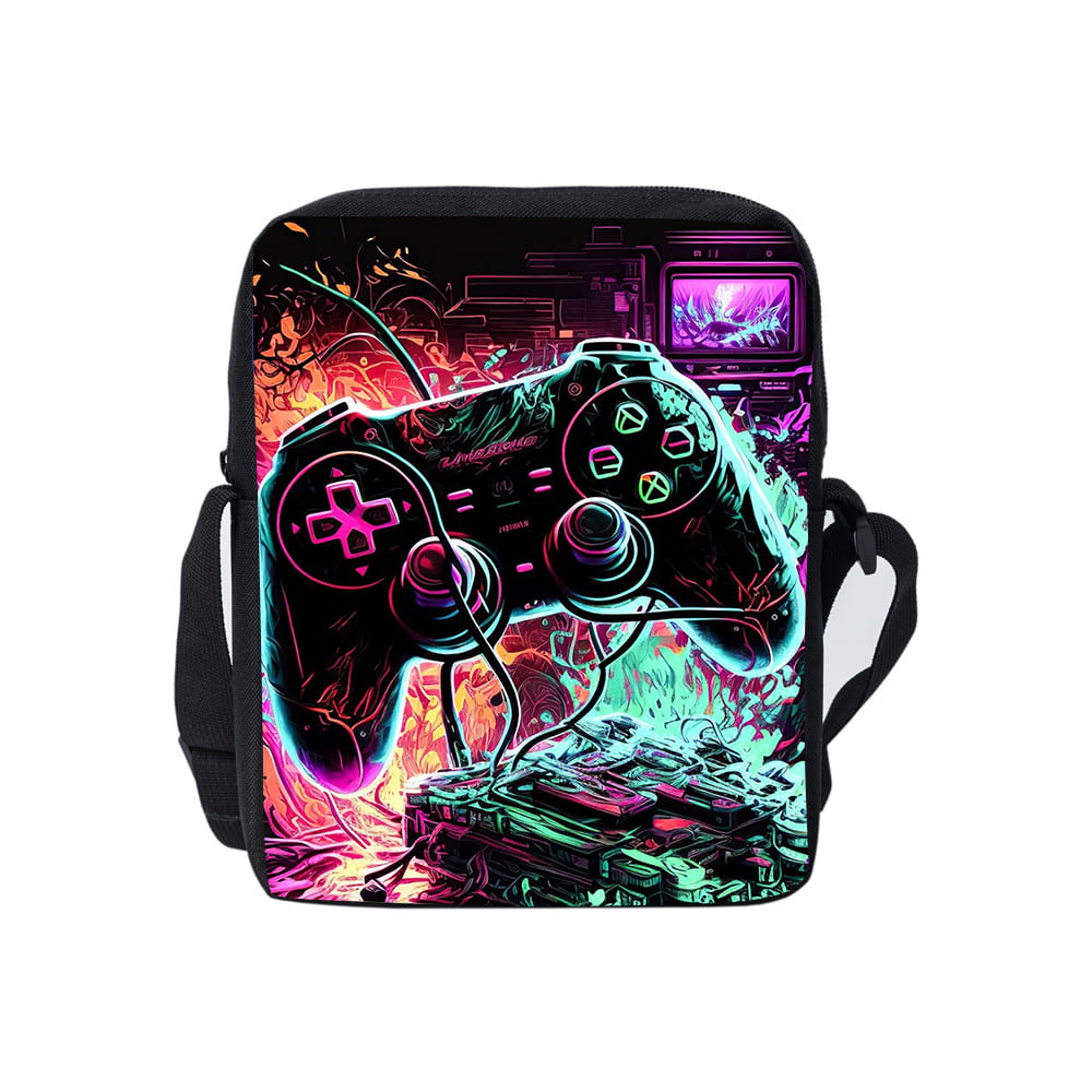 Gaming Accessories For Kids - حقيبة كروس بودي كاجوال بتصميم كرتوني