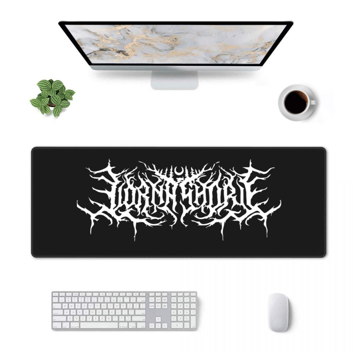 Gaming Accessories Logo - بساط فأرة كبير بشعار لورنا شور،