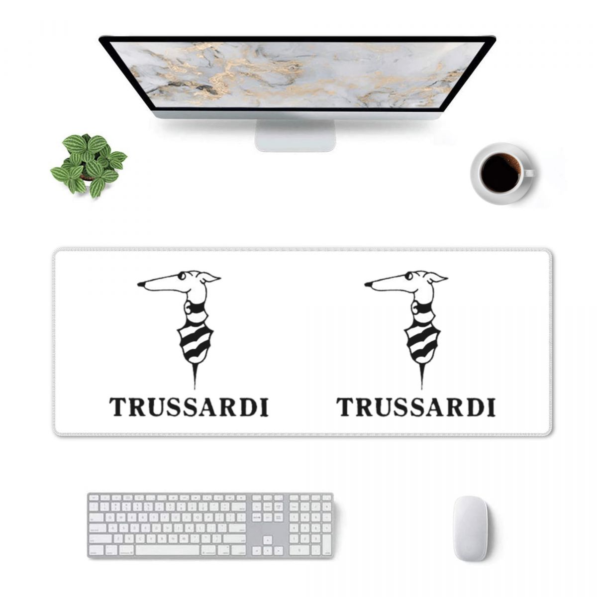 Gaming Accessories Logo - بساط فأرة كبير بشعار تروسارديس، بساط