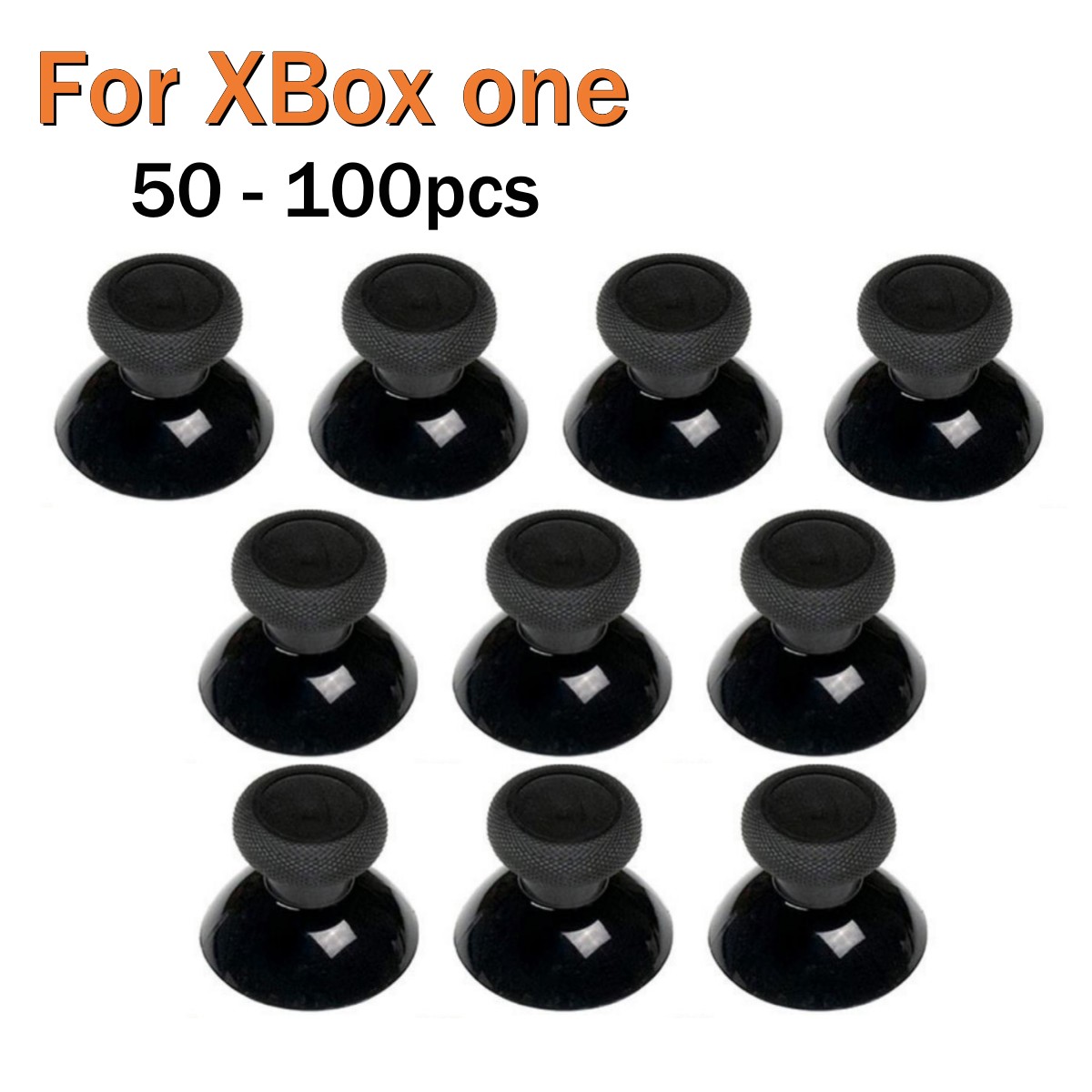 Jjk Gaming Accessories - 50-100 قطعة استبدال الفطر Thumbsticks ثلاثية