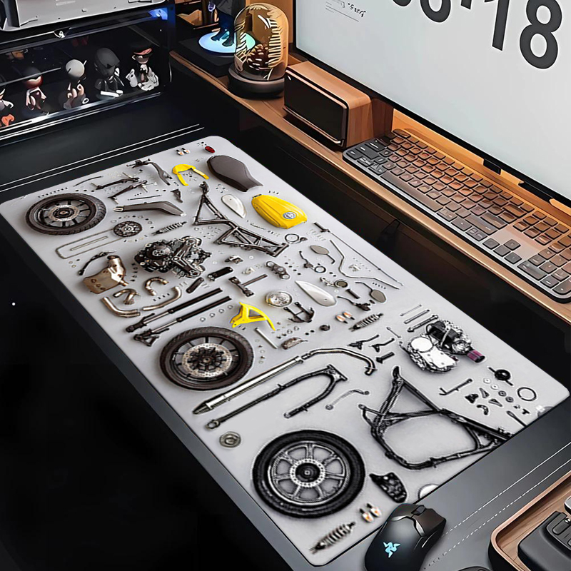 Gaming Accessories For Gaming Laptop - لوحة ماوس مطاطية قابلة للفك XXL،
