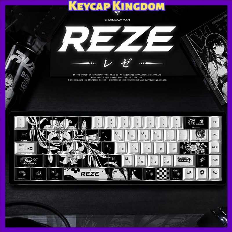 Jjk Gaming Accessories - أغطية مفاتيح أنيمي جديدة من طراز