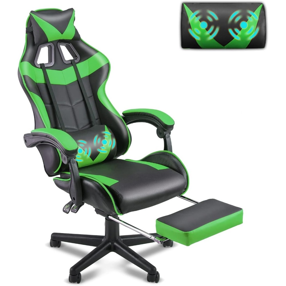 Gaming Accessories Stand - كرسي ألعاب مريح مع مسند للقدمين