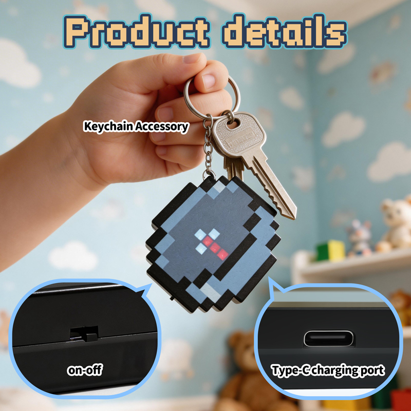Gaming Accessories Boys - 2026 جديد بوصلة بكسل قابلة لإعادة