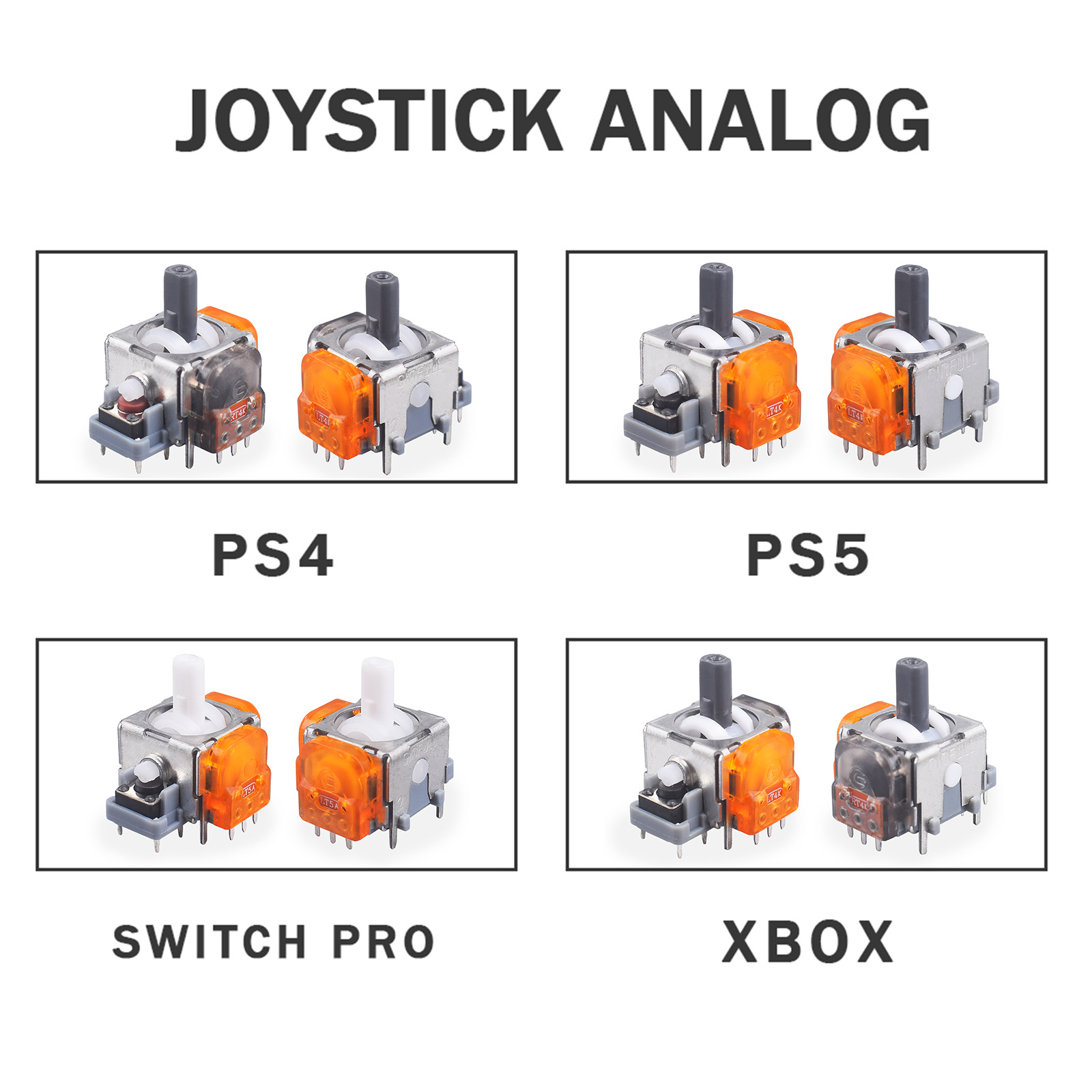 2/10 قطعة من عصا التحكم الكهرو - مراجعة Jjk Gaming Accessories وسعره