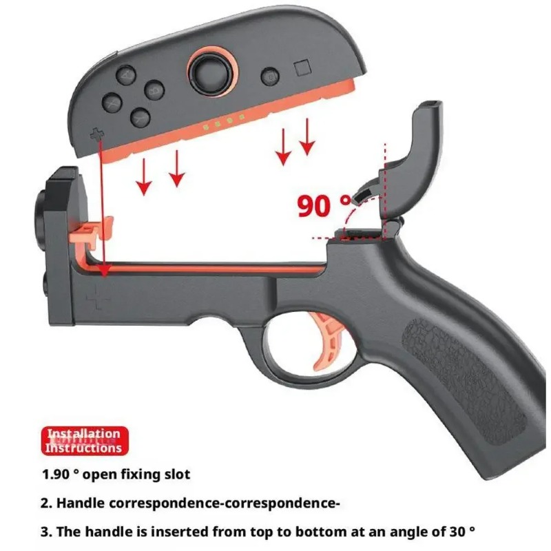 مقبض مسدس ألعاب لجهاز سويتش 2، - مراجعة Gaming Kit Accessories Nintendo Switch وسعره