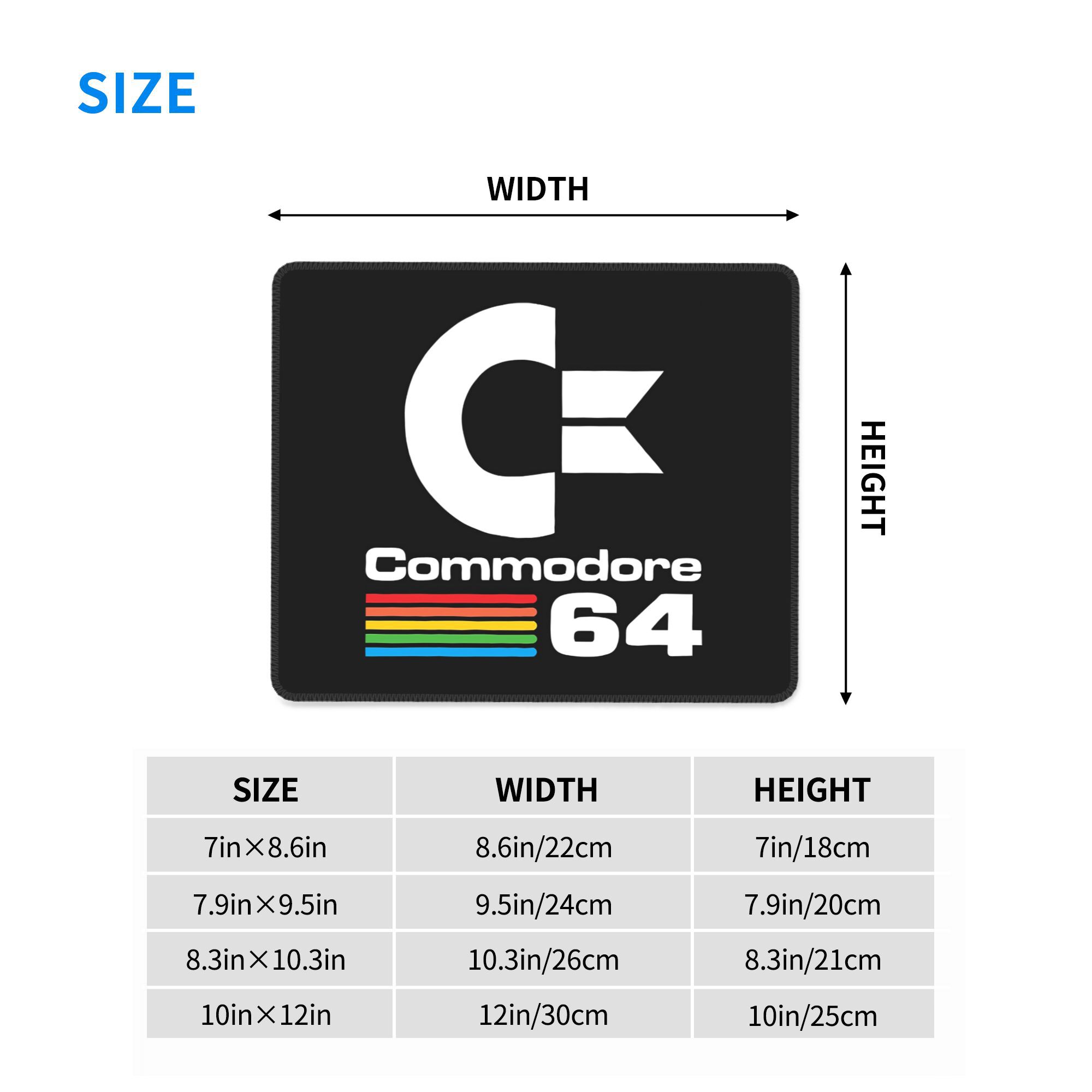 كومودور C64 شعار ماوس الوسادة  - مراجعة Gaming Accessories Logo وسعره