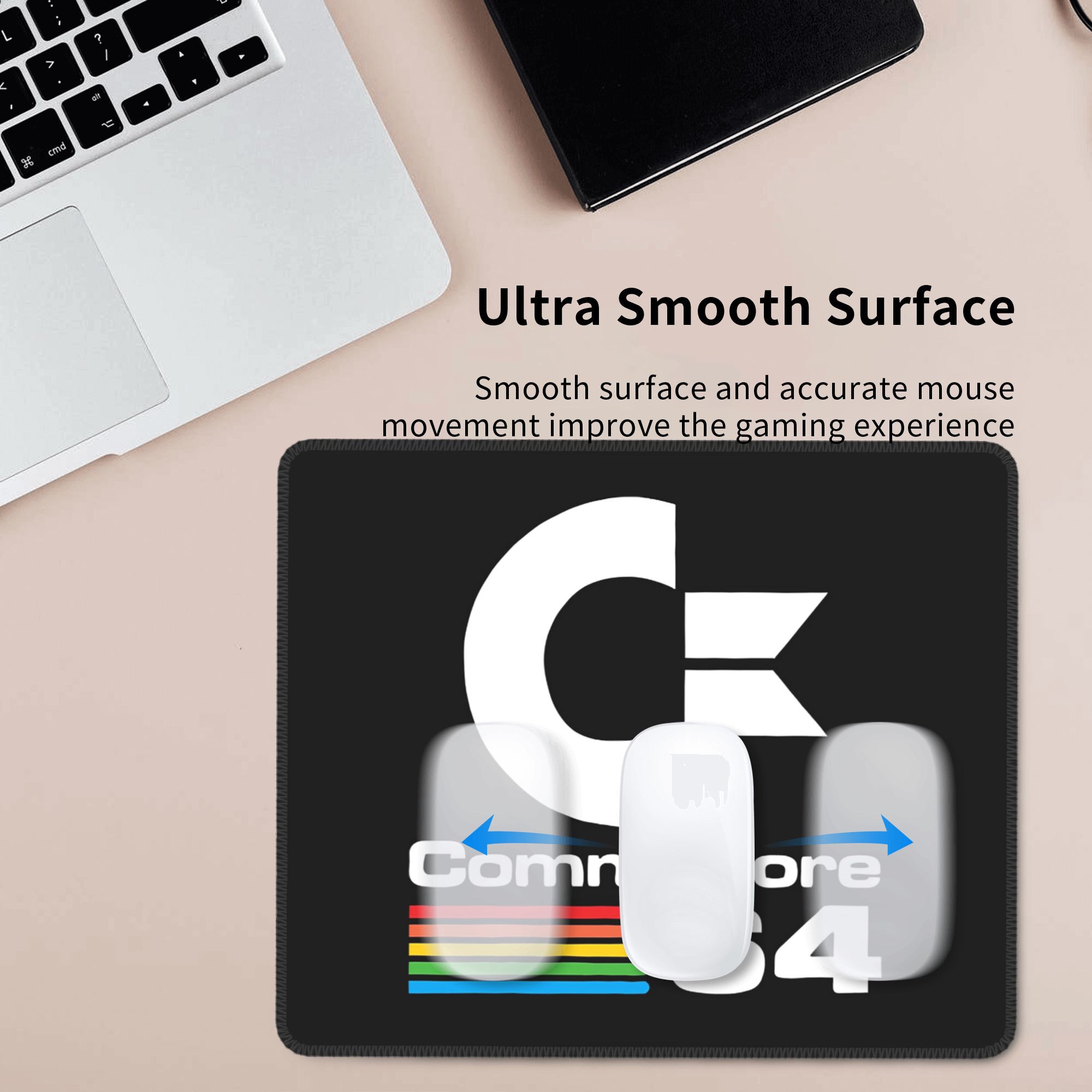 كومودور C64 شعار ماوس الوسادة  - مراجعة Gaming Accessories Logo وسعره