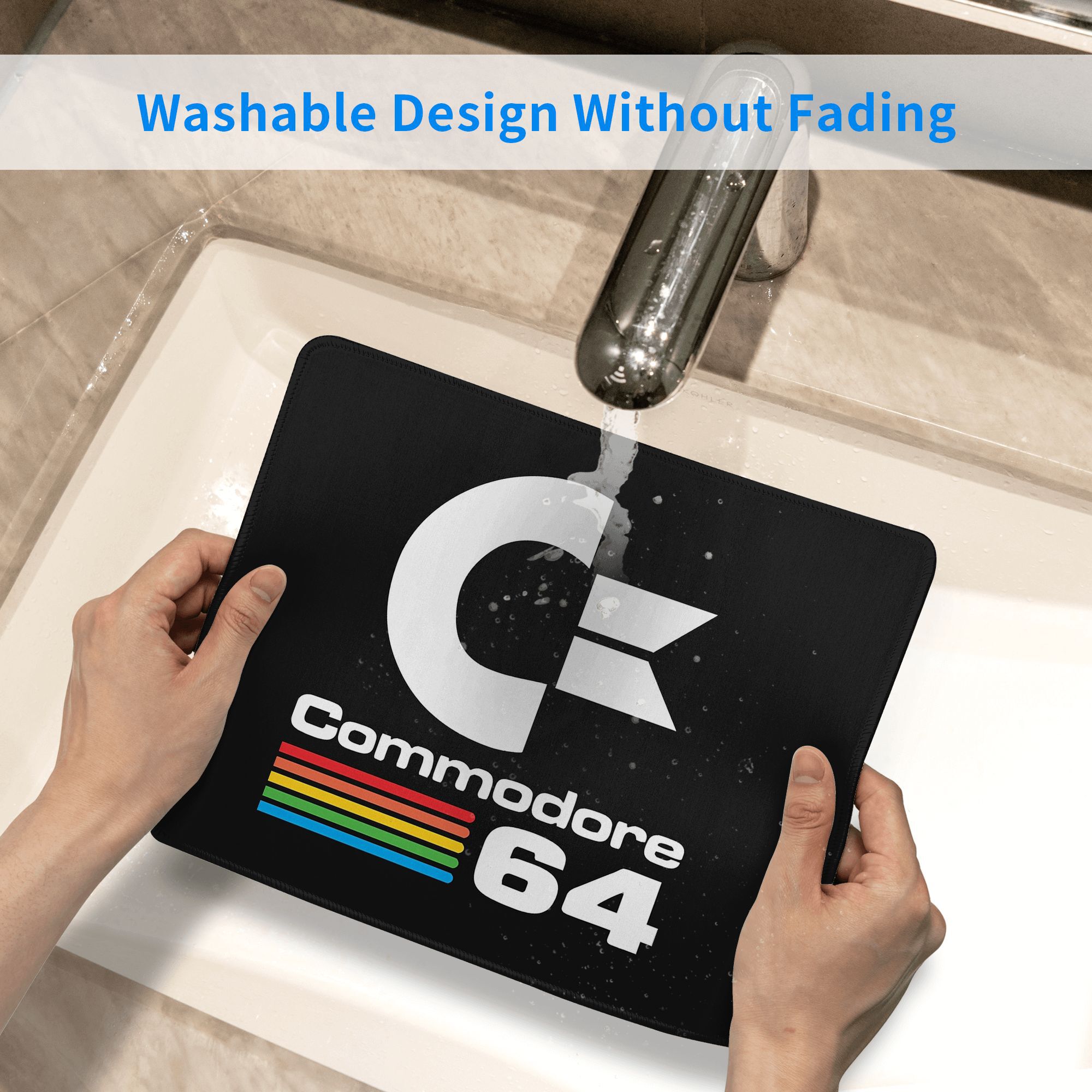 كومودور C64 شعار ماوس الوسادة  - مراجعة Gaming Accessories Logo وسعره