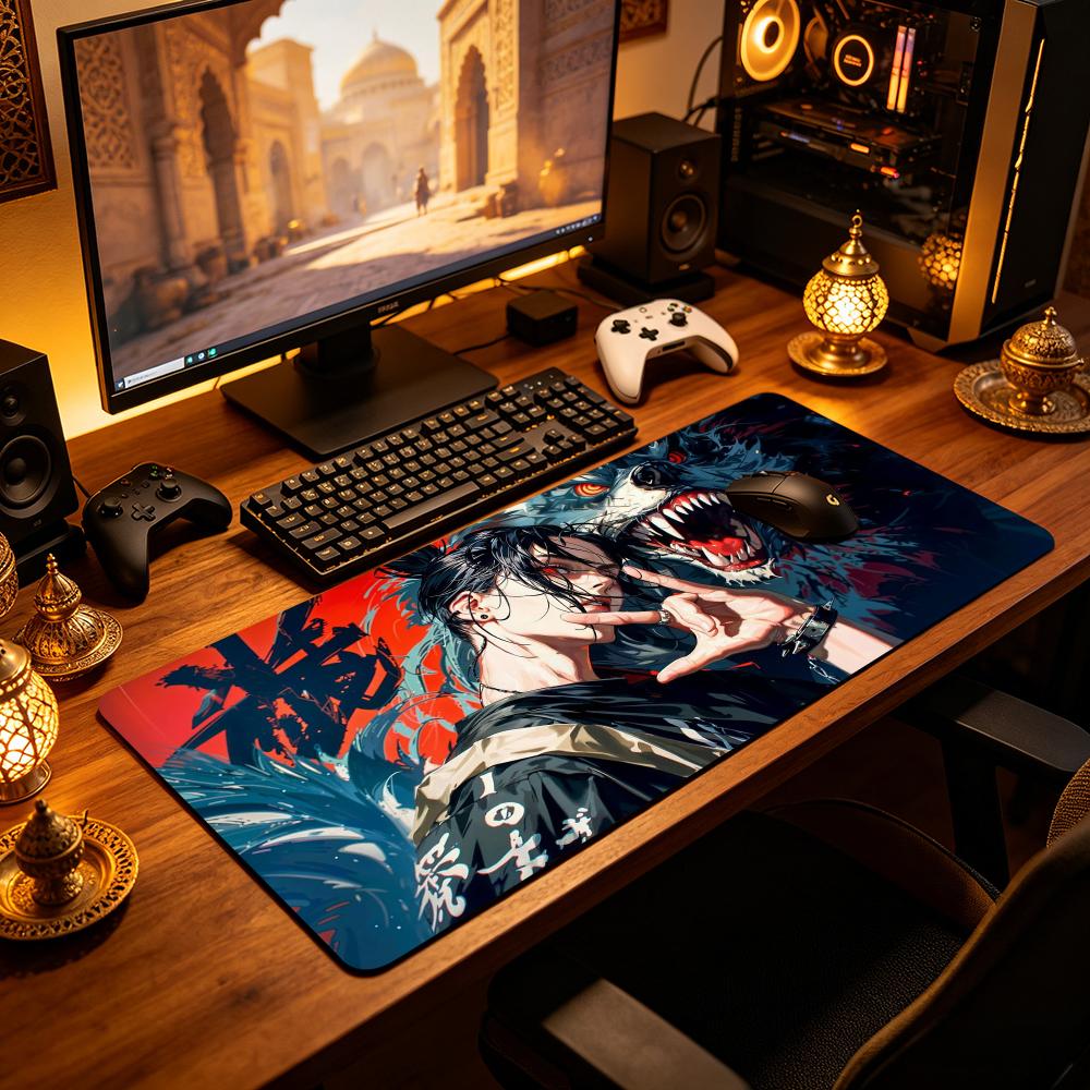 بساط فأرة ألعاب بتصميم وولف بي - مراجعة Gaming Accessories Boys وسعره