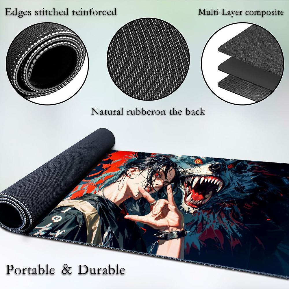 بساط فأرة ألعاب بتصميم وولف بي - مراجعة Gaming Accessories Boys وسعره