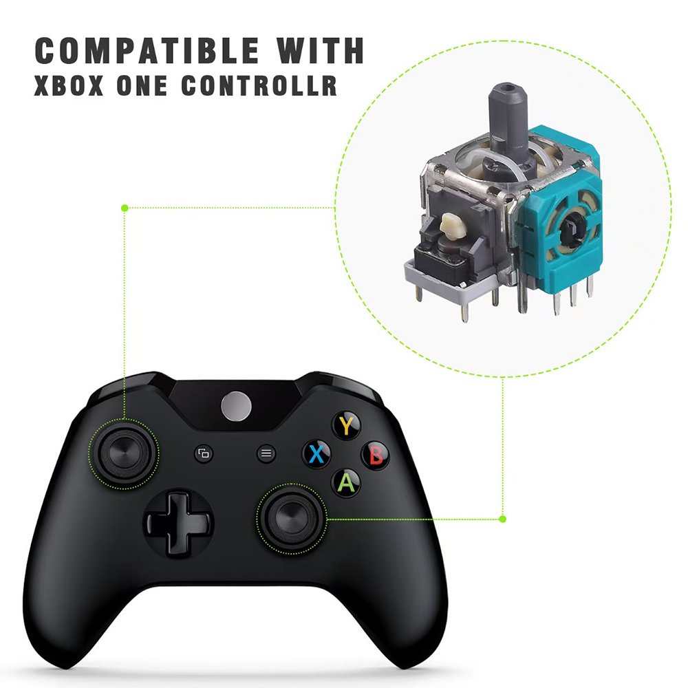 10 قطعة استبدال عصا التحكم الت - مراجعة Jjk Gaming Accessories وسعره