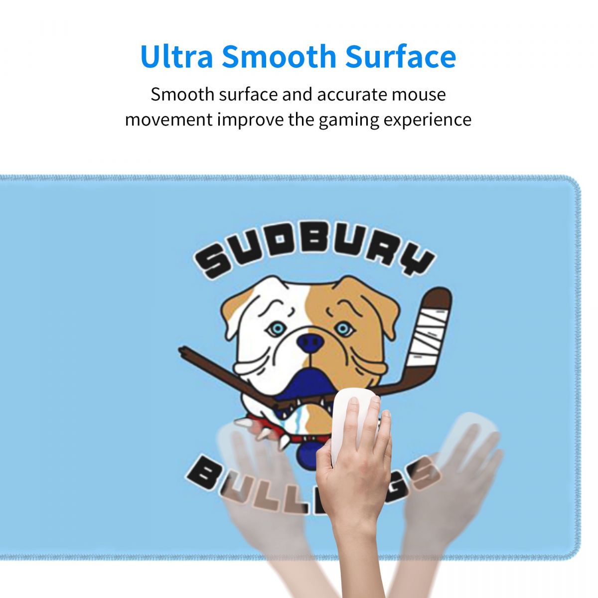 وسادة فأرة كبيرة سدبوري بولدوج - مراجعة Gaming Accessories Logo وسعره