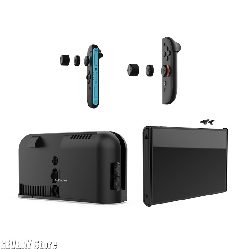أغطية منافذ السيليكون المقاومة - مراجعة Gaming Kit Accessories Nintendo Switch وسعره