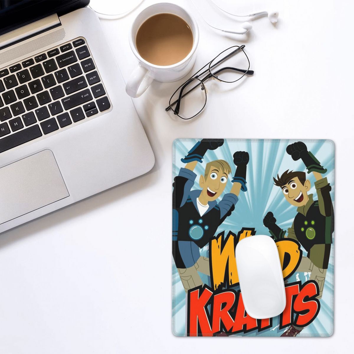 لوحة ماوس بنمط وشعار Wild Krat - مراجعة Gaming Accessories Logo وسعره