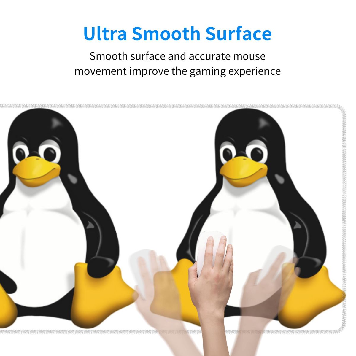 بساط فأرة كبير بشعار لينكس، سج - مراجعة Gaming Accessories Logo وسعره