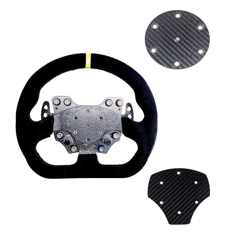 غطاء لوحة مركزية من ألياف الكر - مراجعة Gaming Accessories Logo وسعره