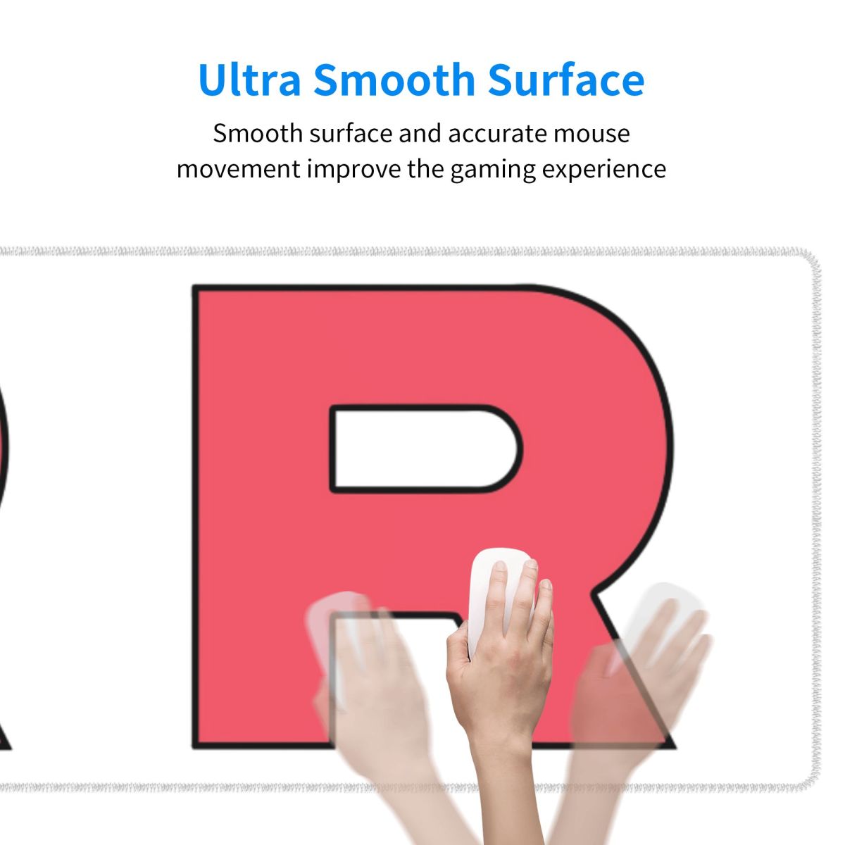 بساط فأرة كبير بشعار فريق روكي - مراجعة Gaming Accessories Logo وسعره