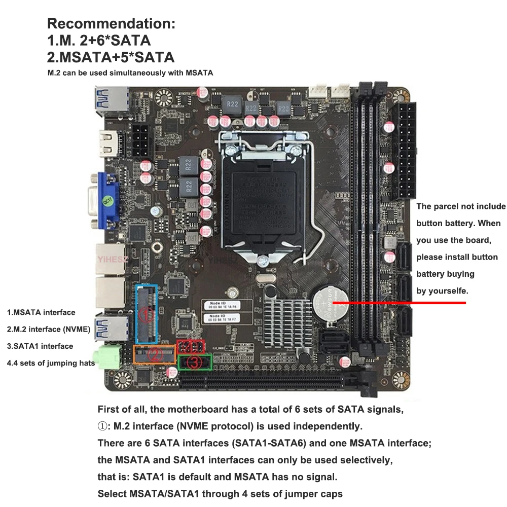 لوحة أم B365 Mini-ITX مع مقبس  - مراجعة Intel Cpu Core I7 وسعره