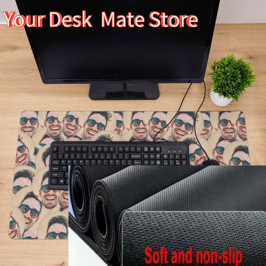 مخصص الوجه حصيرة مكتبية مجنون  - مراجعة Gaming Accessories Photo وسعره