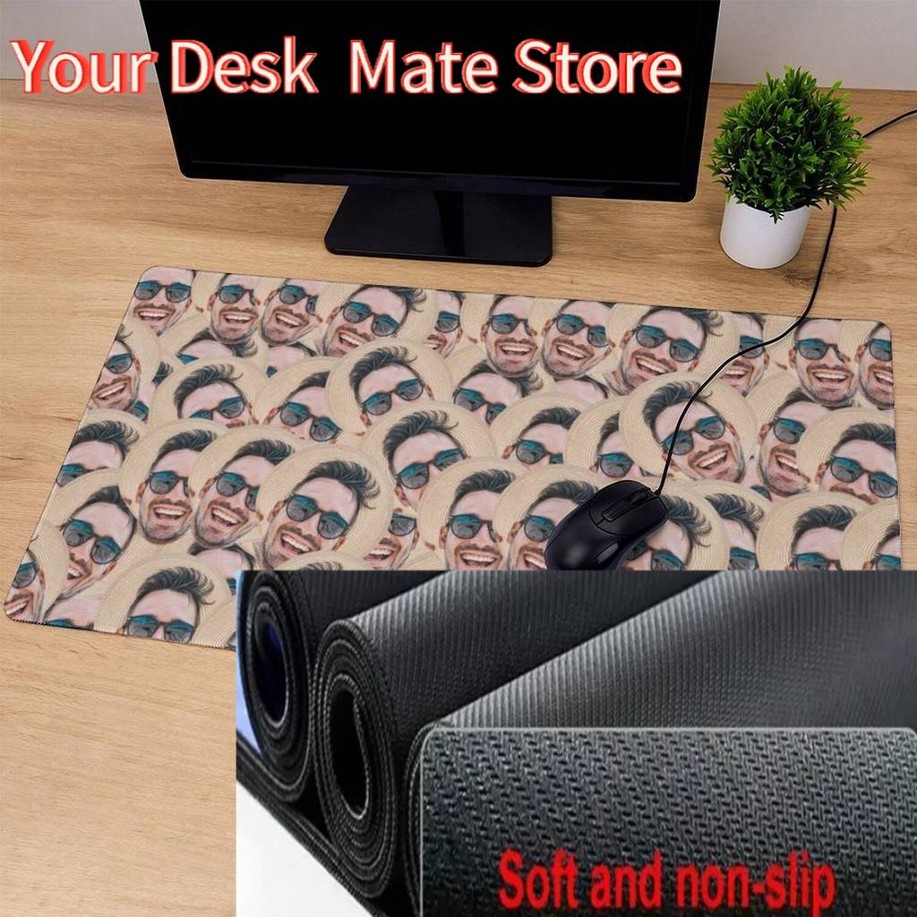 مخصص الوجه حصيرة مكتبية مجنون  - مراجعة Gaming Accessories Photo وسعره