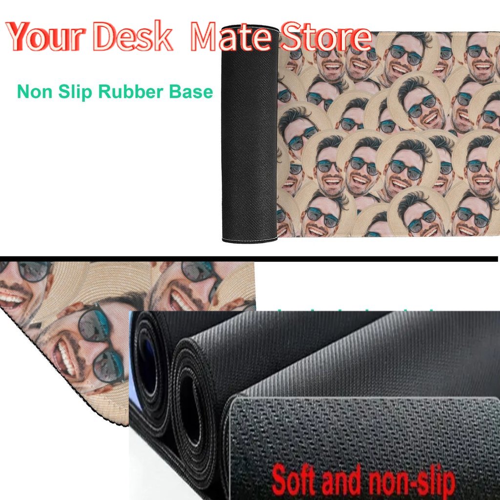 مخصص الوجه حصيرة مكتبية مجنون  - مراجعة Gaming Accessories Photo وسعره