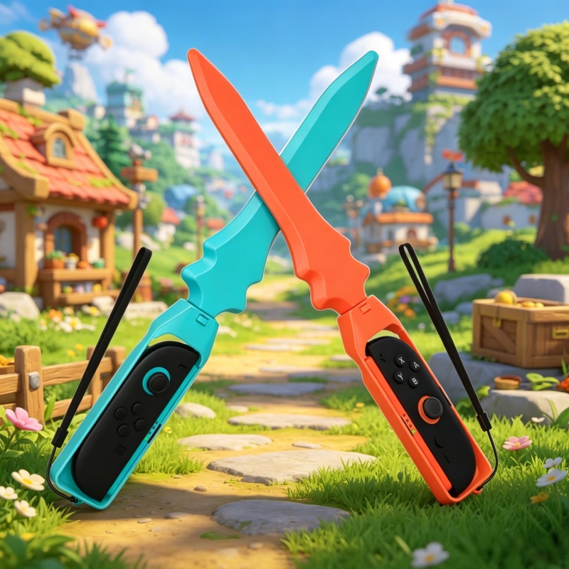 مجموعة من قطعتين من مقابض تحكم - مراجعة Gaming Kit Accessories Nintendo Switch وسعره